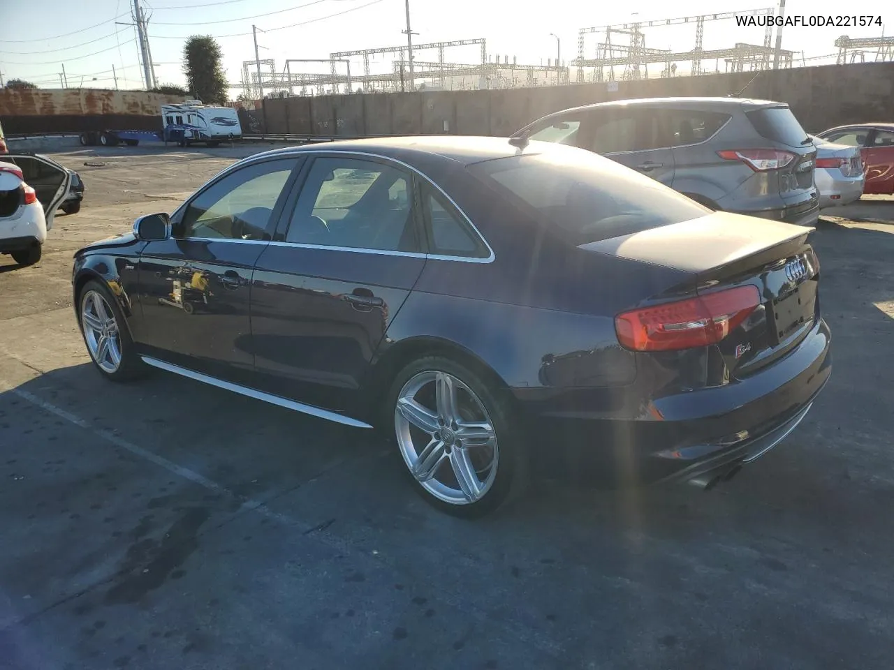 2013 Audi S4 Premium Plus VIN: WAUBGAFL0DA221574 Lot: 78645624