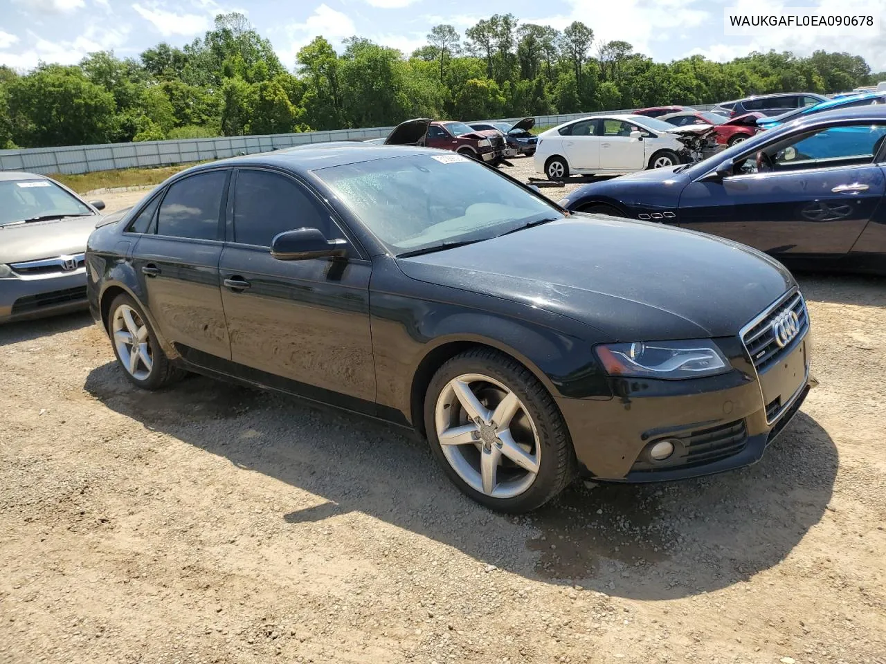 2014 Audi S4 Prestige VIN: WAUKGAFL0EA090678 Lot: 51288524