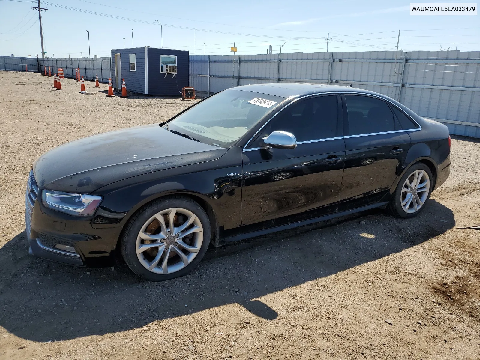 2014 Audi S4 Prestige VIN: WAUMGAFL5EA033479 Lot: 68743814