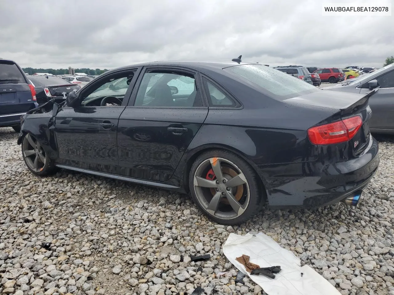 WAUBGAFL8EA129078 2014 Audi S4 Premium Plus