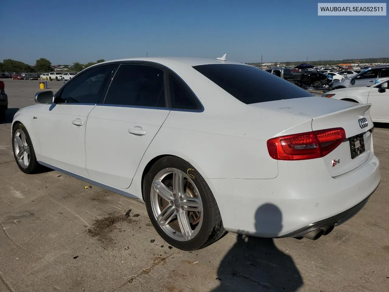 2014 Audi S4 Premium Plus VIN: WAUBGAFL5EA052511 Lot: 73437354