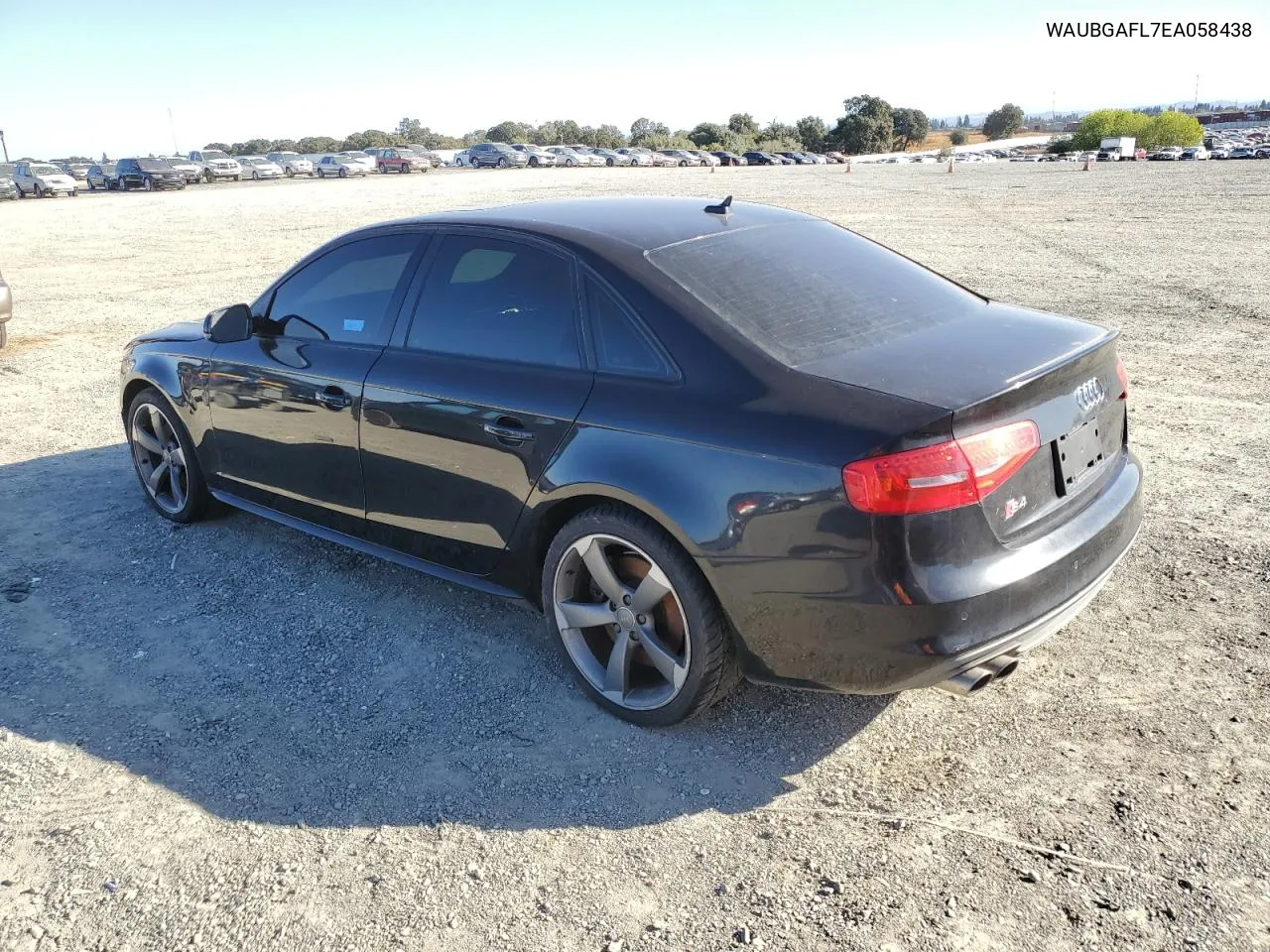 2014 Audi S4 Premium Plus VIN: WAUBGAFL7EA058438 Lot: 77026174