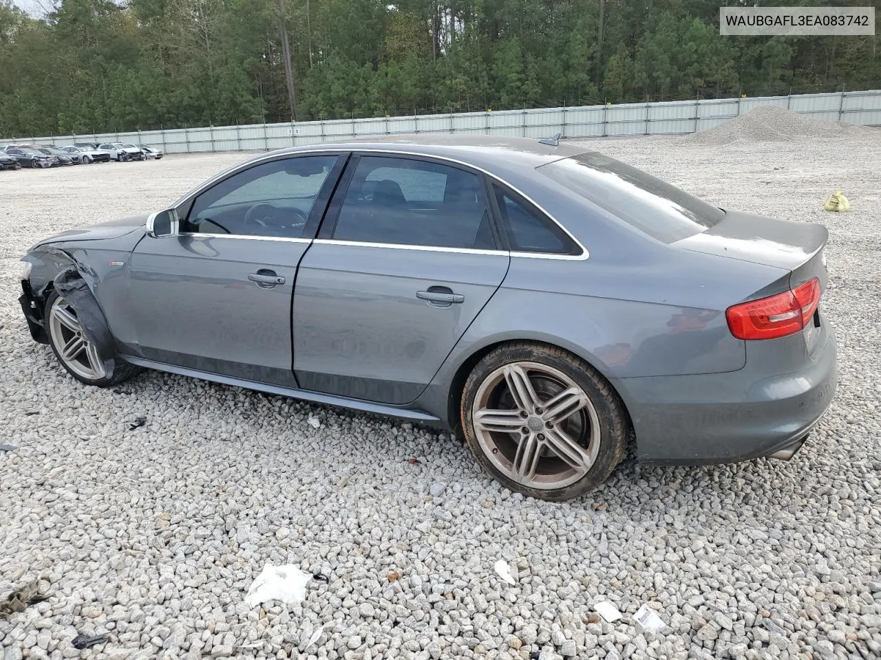 WAUBGAFL3EA083742 2014 Audi S4 Premium Plus