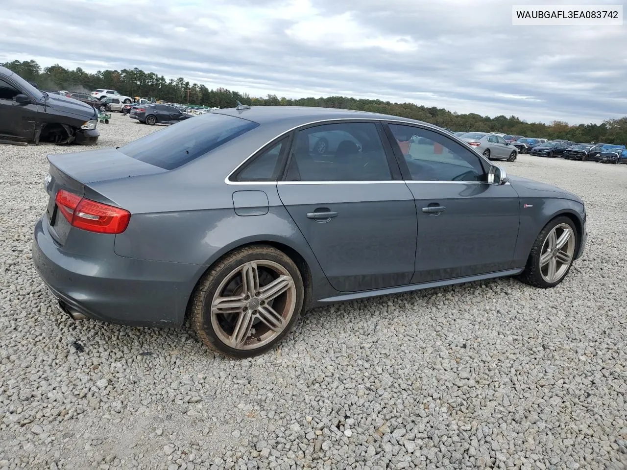 WAUBGAFL3EA083742 2014 Audi S4 Premium Plus