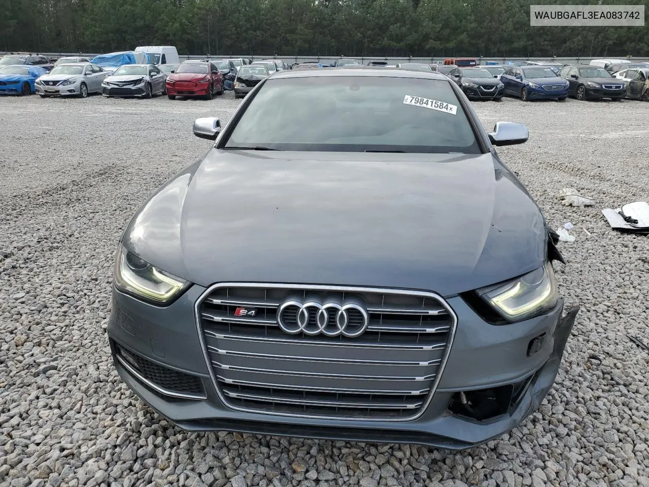 WAUBGAFL3EA083742 2014 Audi S4 Premium Plus