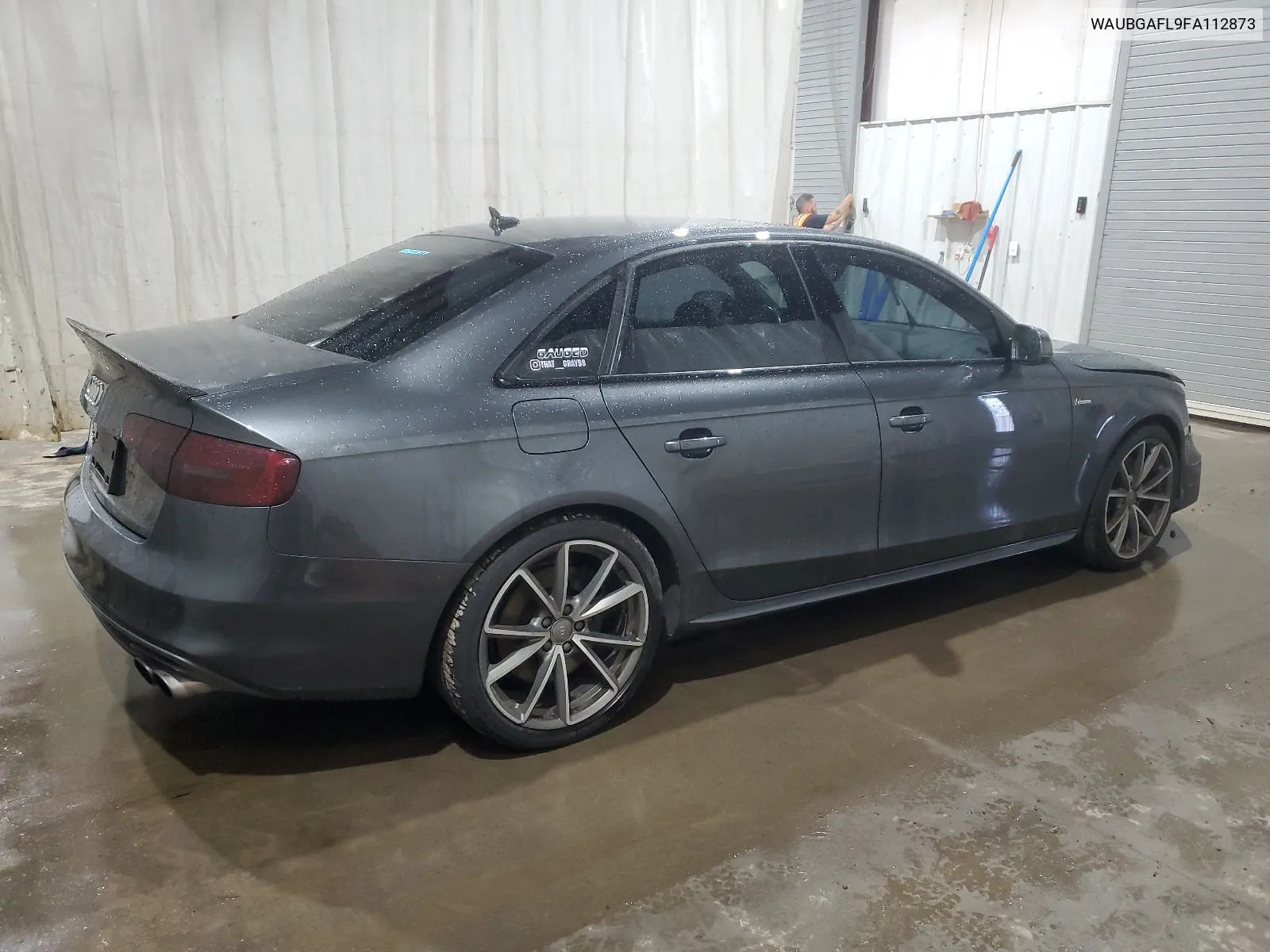 2015 Audi S4 Premium Plus VIN: WAUBGAFL9FA112873 Lot: 54736944