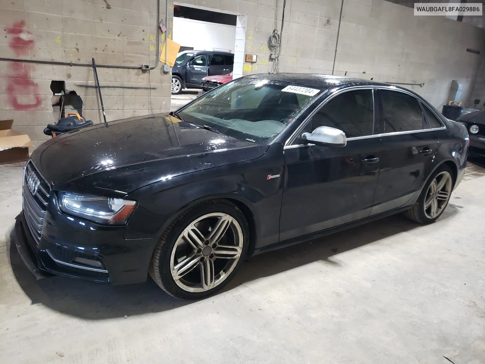 2015 Audi S4 Premium Plus VIN: WAUBGAFL8FA029886 Lot: 64437204