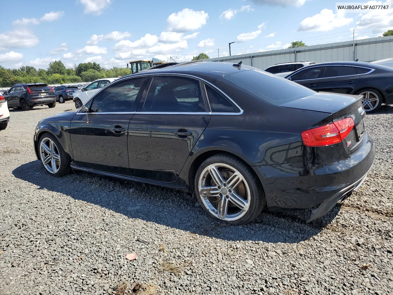 2015 Audi S4 Premium Plus VIN: WAUBGAFL3FA077747 Lot: 66924454