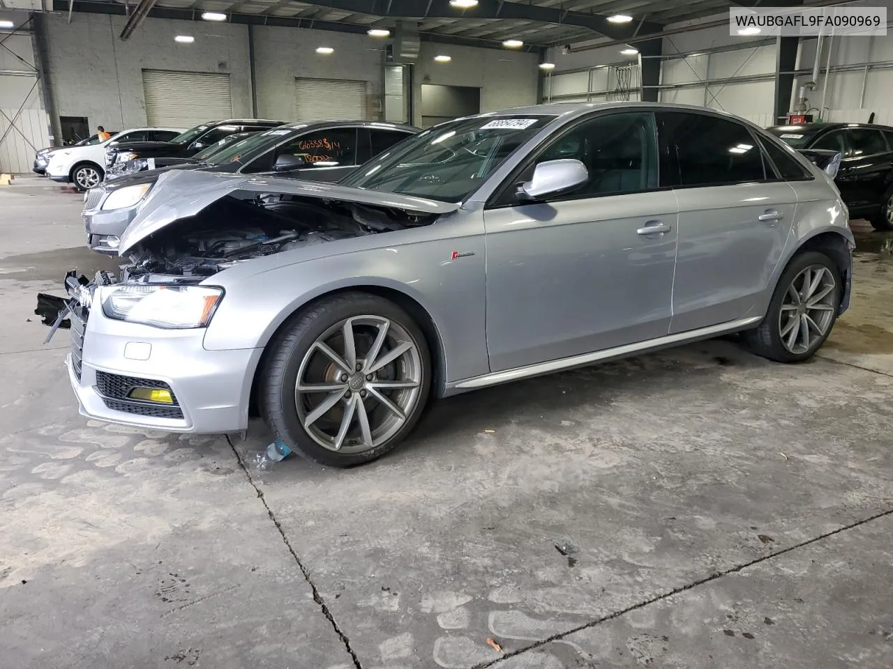 WAUBGAFL9FA090969 2015 Audi S4 Premium Plus