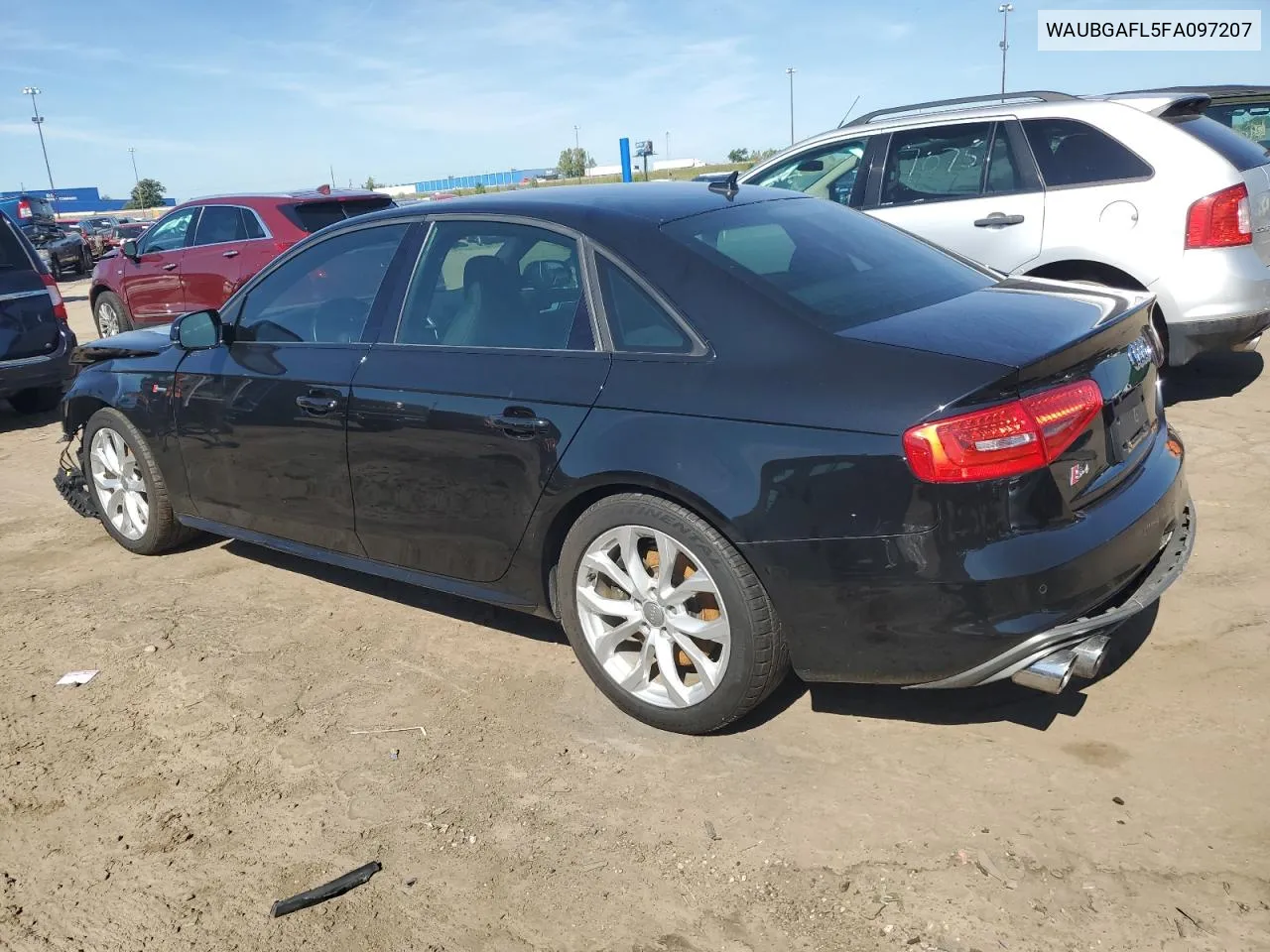 2015 Audi S4 Premium Plus VIN: WAUBGAFL5FA097207 Lot: 69871004