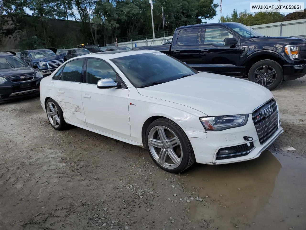 WAUKGAFLXFA053851 2015 Audi S4 Prestige