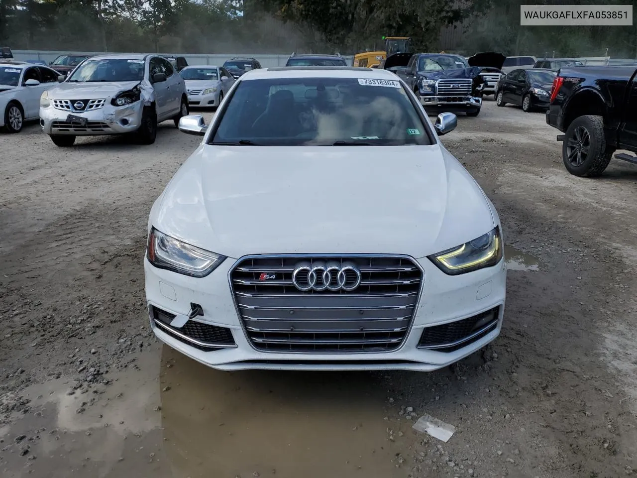 WAUKGAFLXFA053851 2015 Audi S4 Prestige