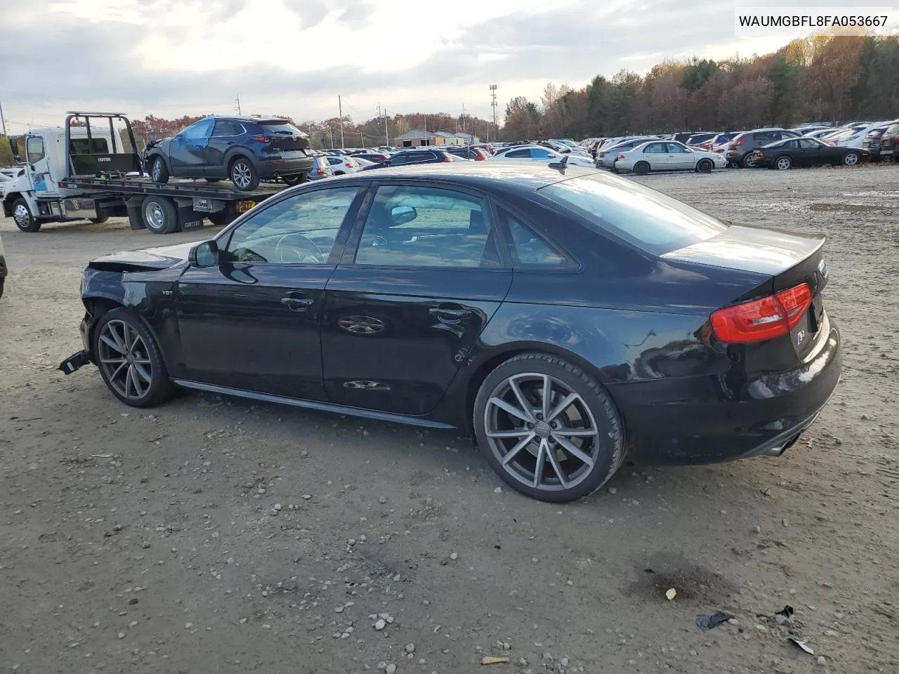 2015 Audi S4 Prestige VIN: WAUMGBFL8FA053667 Lot: 78696994