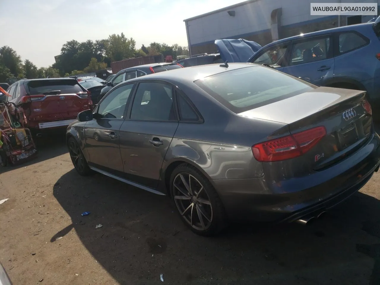 2016 Audi S4 Premium Plus VIN: WAUBGAFL9GA010992 Lot: 71340874