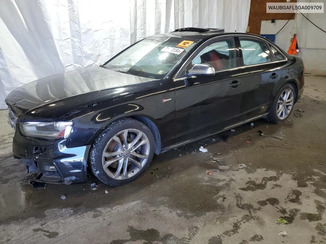 2016 Audi S4 Premium Plus VIN: WAUBGAFL5GA009709 Lot: 71968184