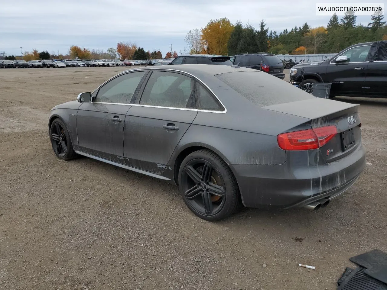 2016 Audi S4 Progressiv Plus VIN: WAUDGCFL0GA002879 Lot: 76924574