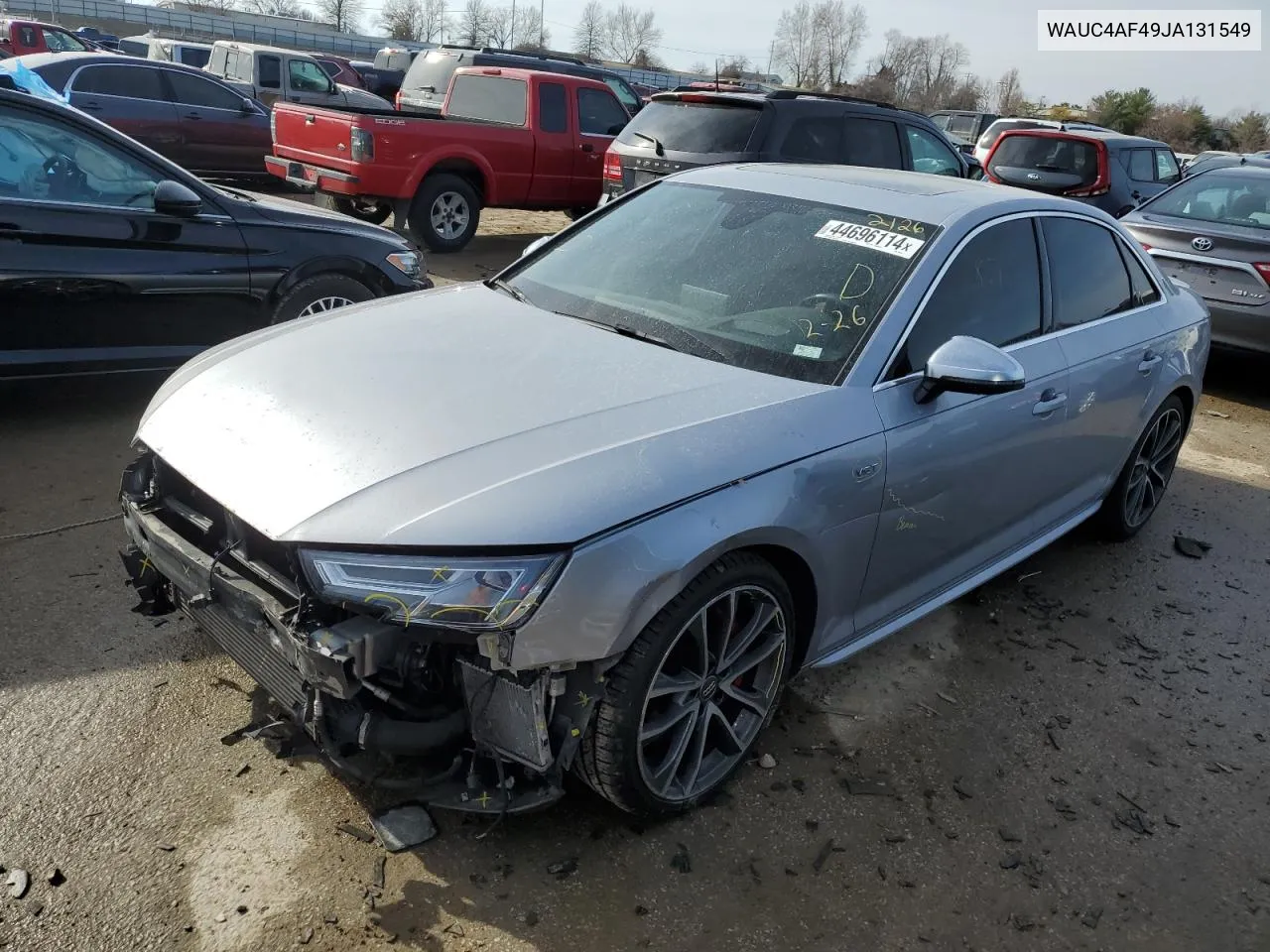 WAUC4AF49JA131549 2018 Audi S4 Prestige