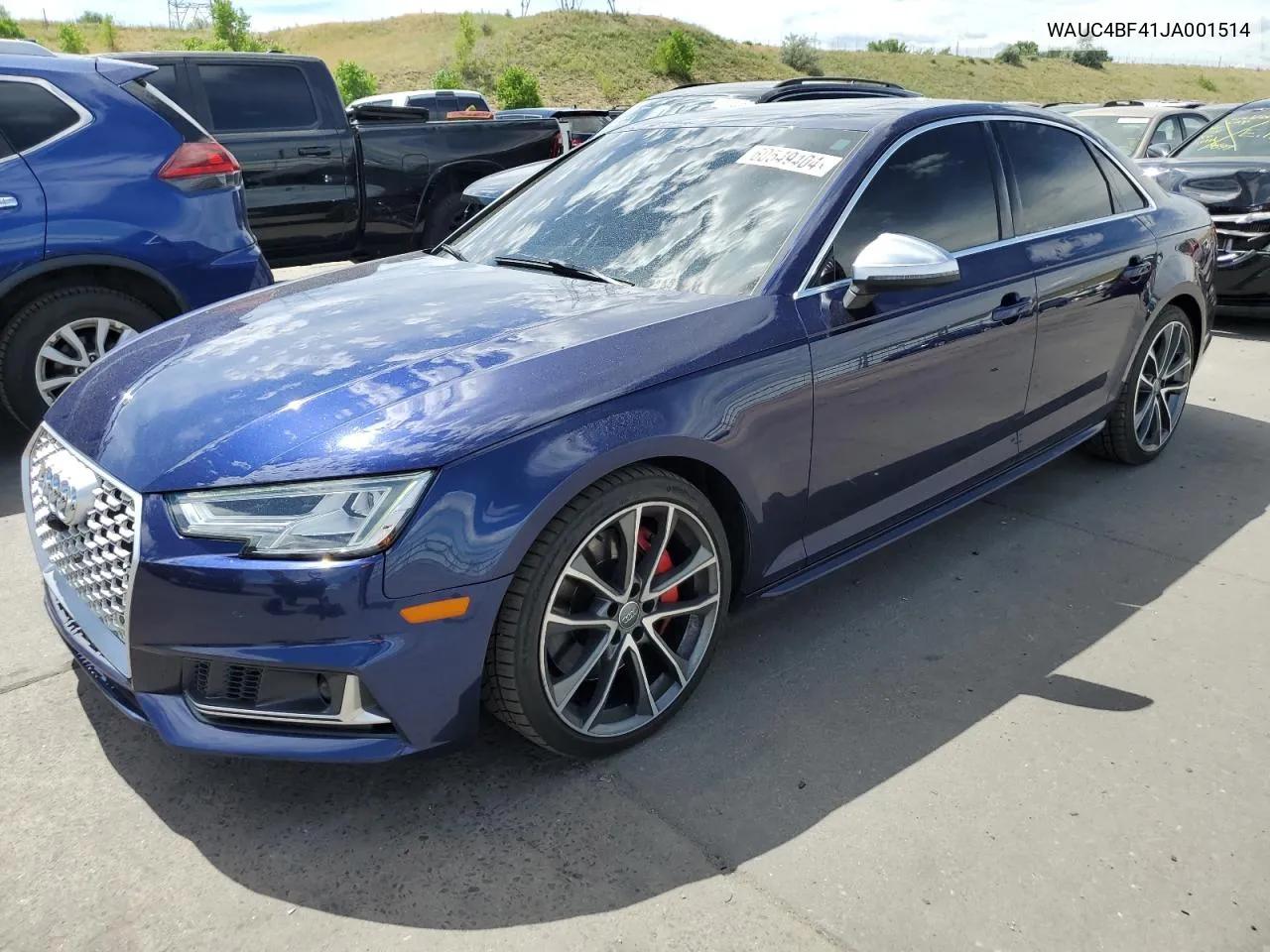 WAUC4BF41JA001514 2018 Audi S4 Prestige