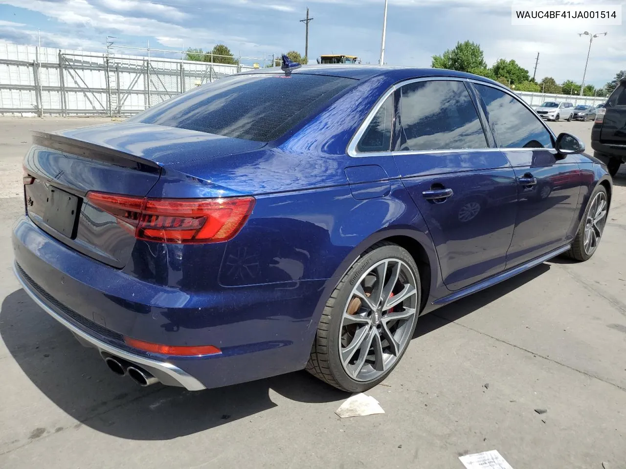 WAUC4BF41JA001514 2018 Audi S4 Prestige