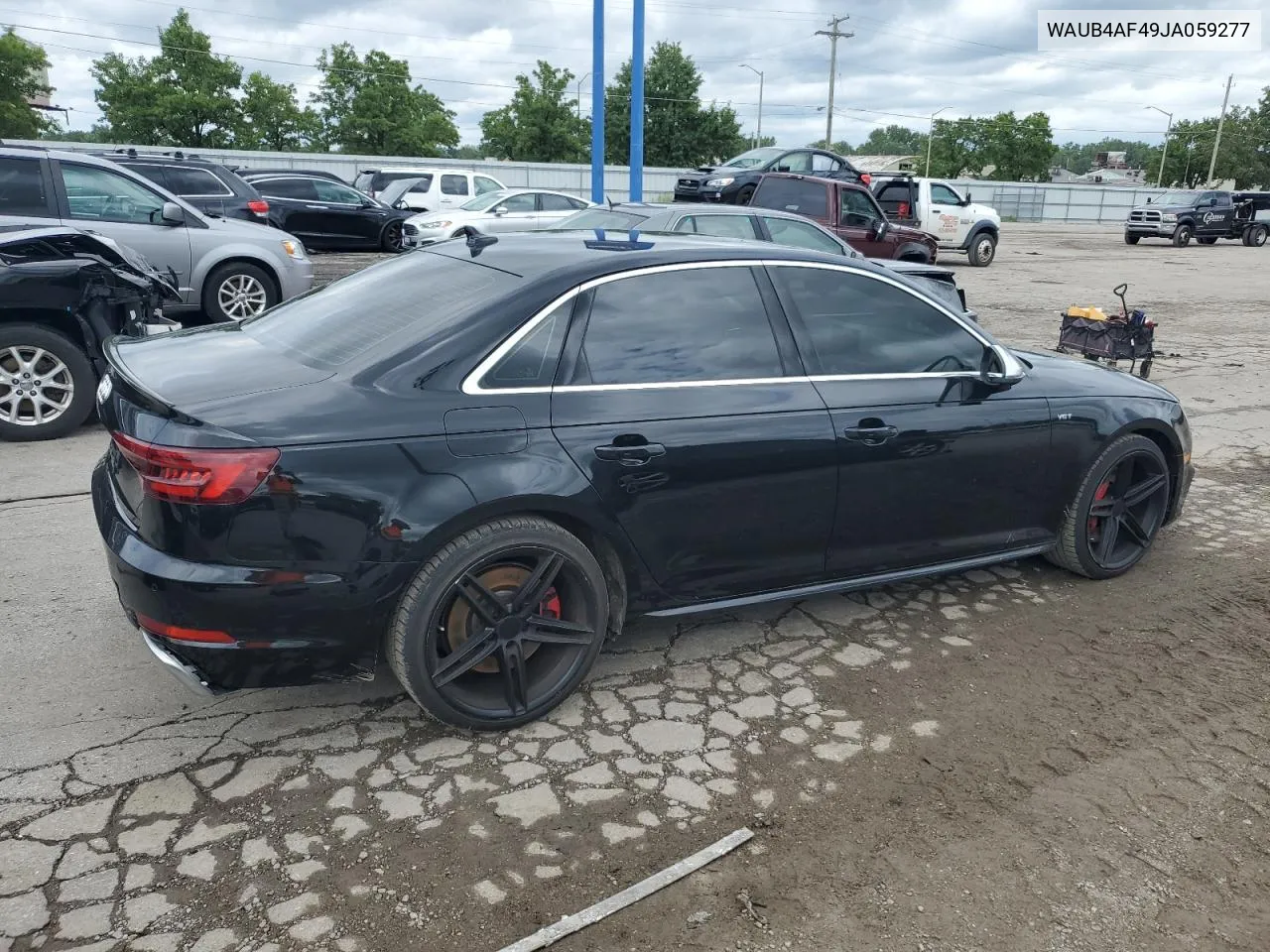 2018 Audi S4 Premium Plus VIN: WAUB4AF49JA059277 Lot: 62428754