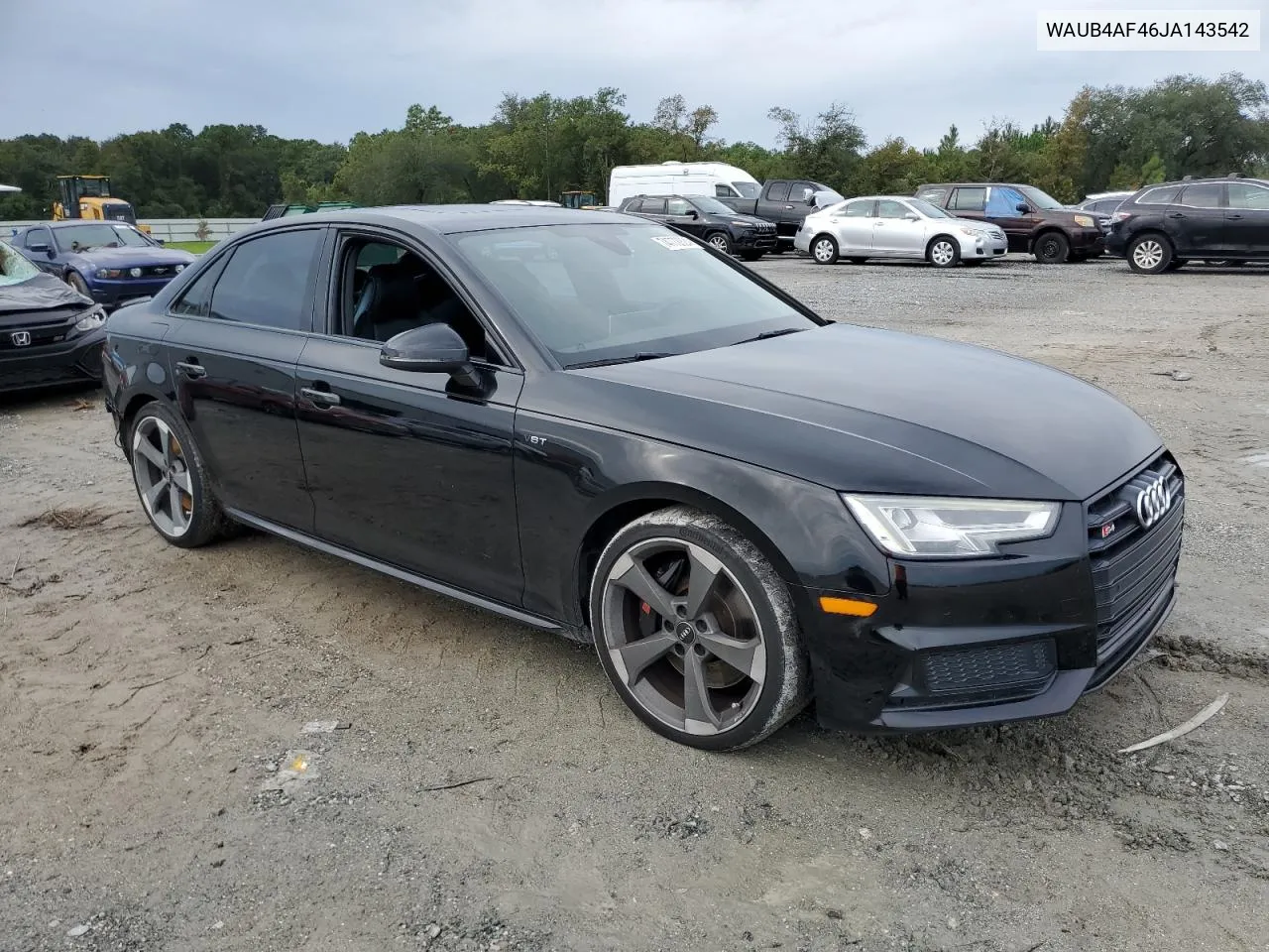 2018 Audi S4 Premium Plus VIN: WAUB4AF46JA143542 Lot: 74772824