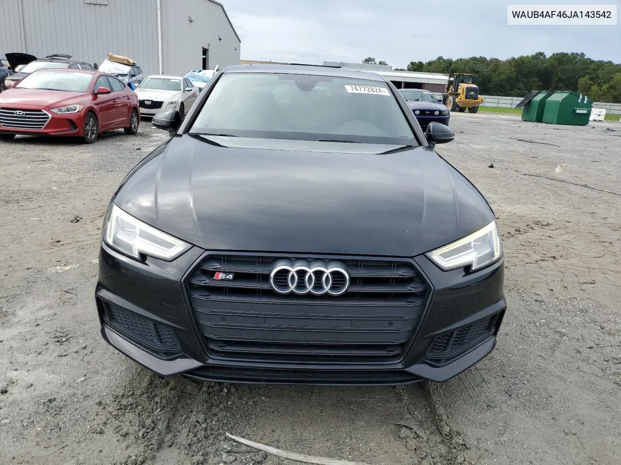 2018 Audi S4 Premium Plus VIN: WAUB4AF46JA143542 Lot: 74772824