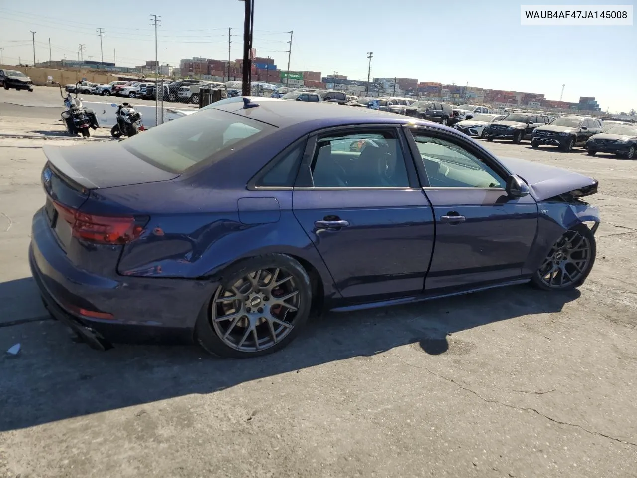 2018 Audi S4 Premium Plus VIN: WAUB4AF47JA145008 Lot: 76838024