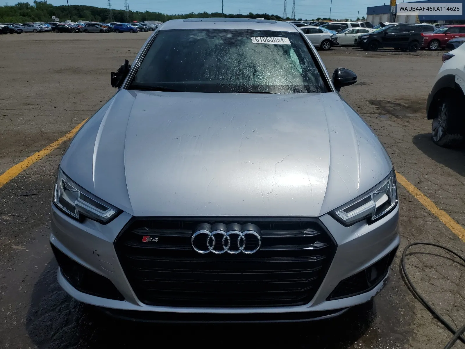 2019 Audi S4 Premium Plus VIN: WAUB4AF46KA114625 Lot: 61063054