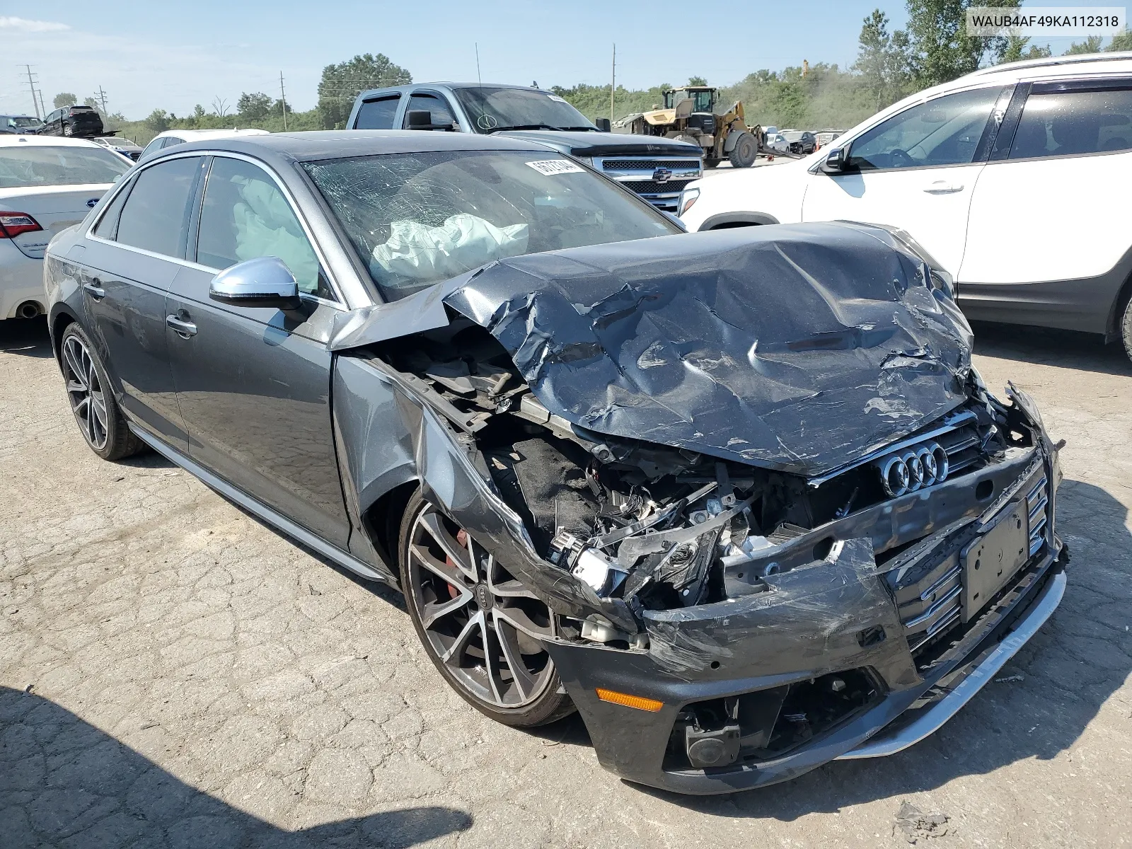 WAUB4AF49KA112318 2019 Audi S4 Premium Plus