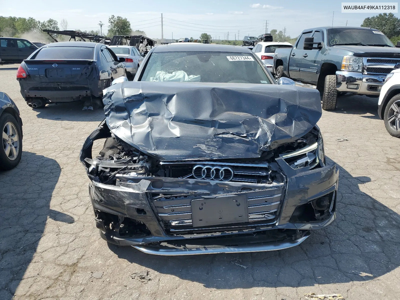 WAUB4AF49KA112318 2019 Audi S4 Premium Plus