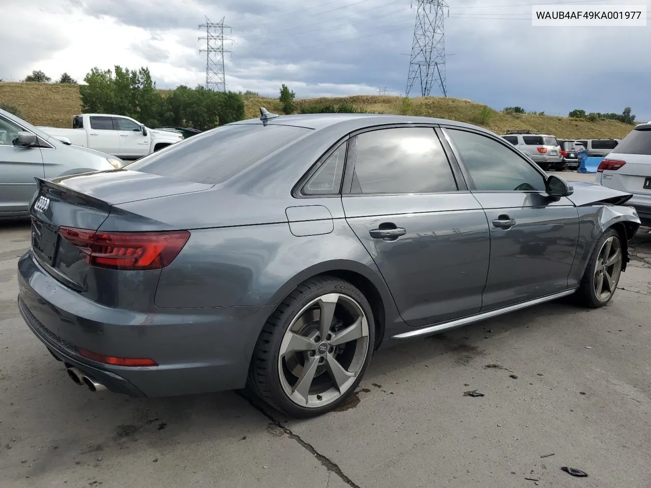 2019 Audi S4 Premium Plus VIN: WAUB4AF49KA001977 Lot: 71364384