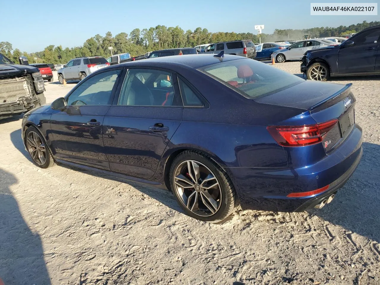 WAUB4AF46KA022107 2019 Audi S4 Premium Plus