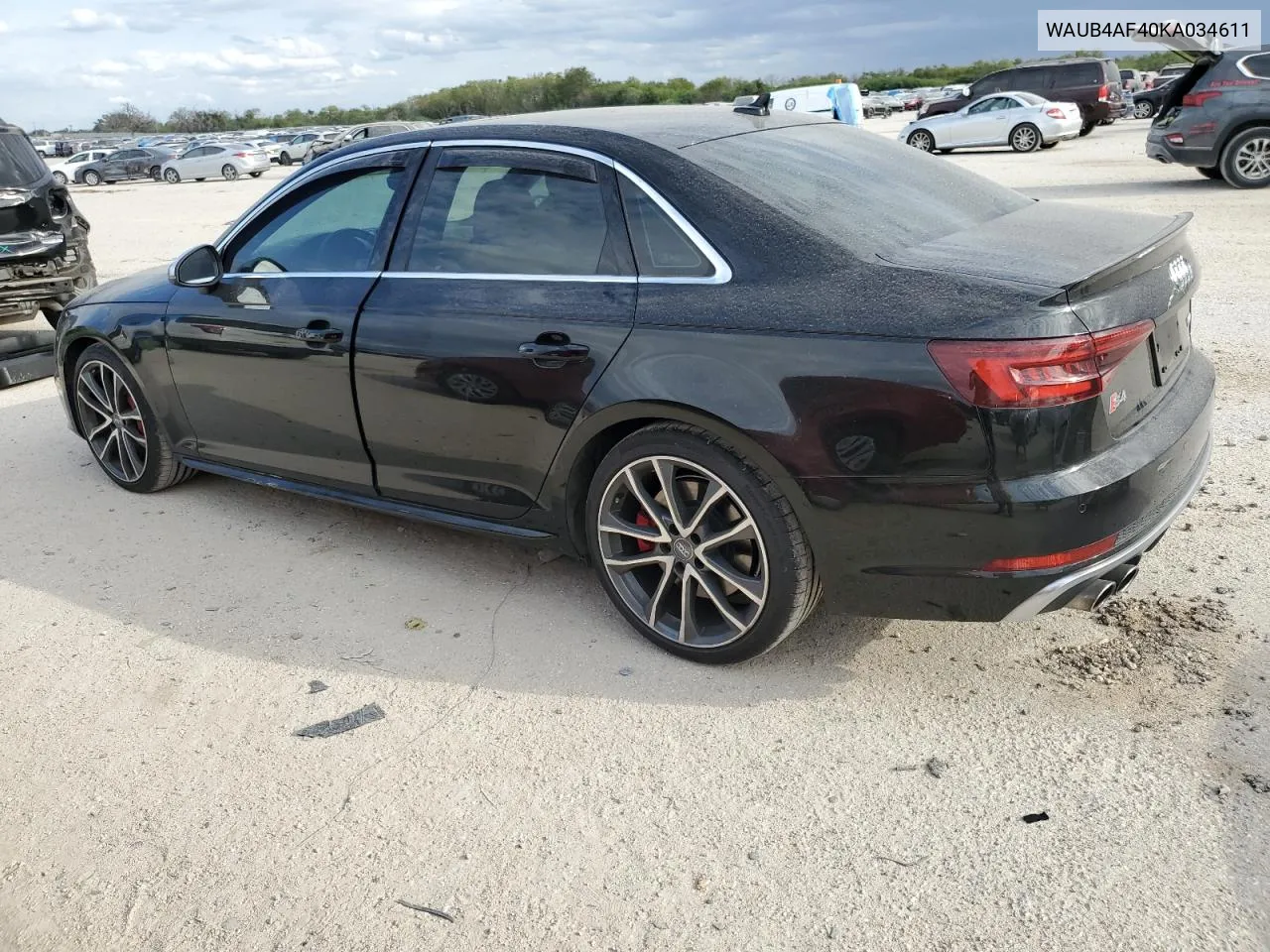 2019 Audi S4 Premium Plus VIN: WAUB4AF40KA034611 Lot: 75869594