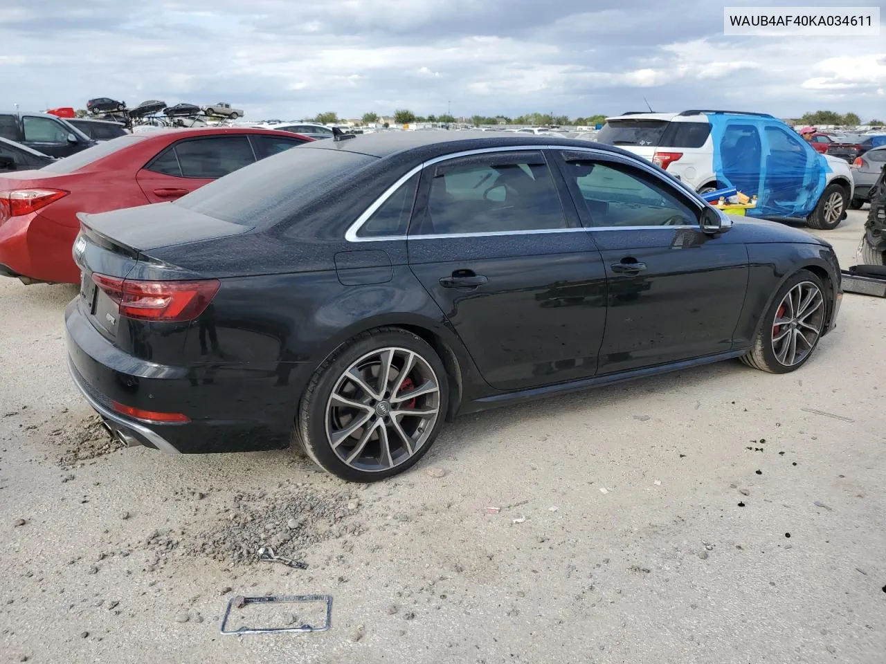 2019 Audi S4 Premium Plus VIN: WAUB4AF40KA034611 Lot: 75869594