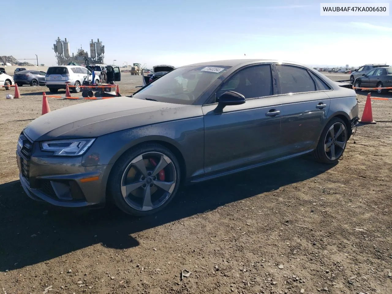 2019 Audi S4 Premium Plus VIN: WAUB4AF47KA006630 Lot: 77640264