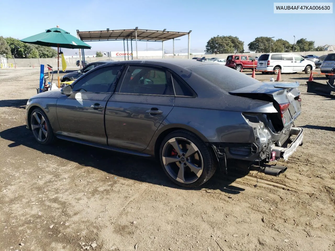 2019 Audi S4 Premium Plus VIN: WAUB4AF47KA006630 Lot: 77640264