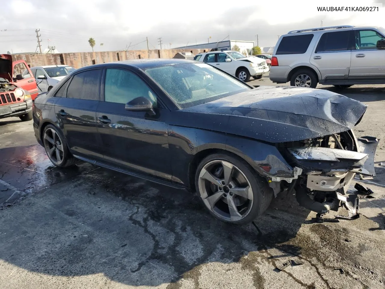 2019 Audi S4 Premium Plus VIN: WAUB4AF41KA069271 Lot: 77899834