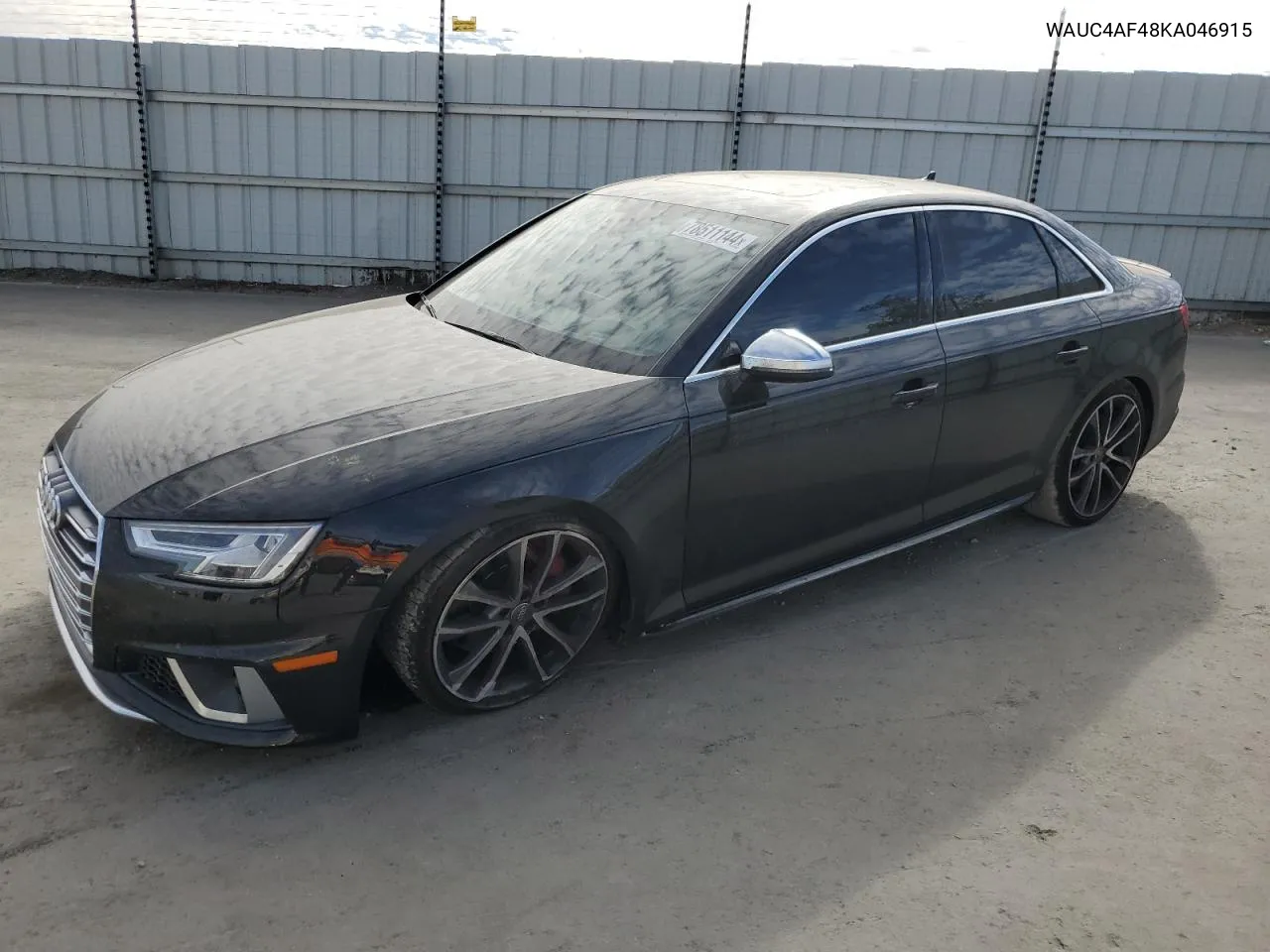 2019 Audi S4 Prestige VIN: WAUC4AF48KA046915 Lot: 78511144