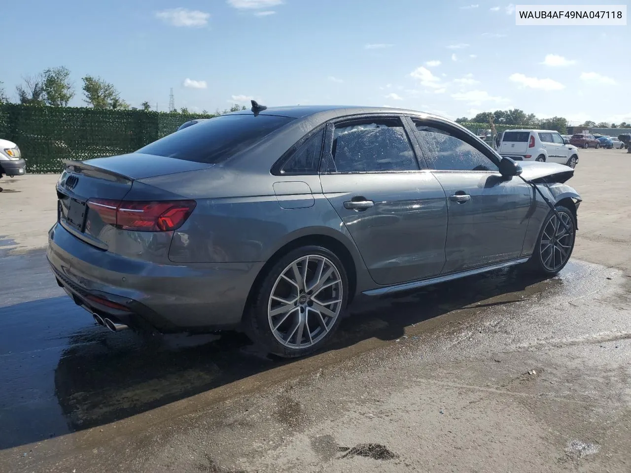 WAUB4AF49NA047118 2022 Audi S4 Premium Plus