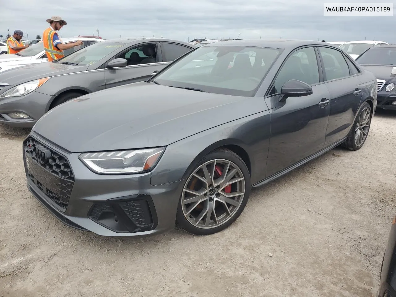 2023 Audi S4 Premium Plus VIN: WAUB4AF40PA015189 Lot: 76476484