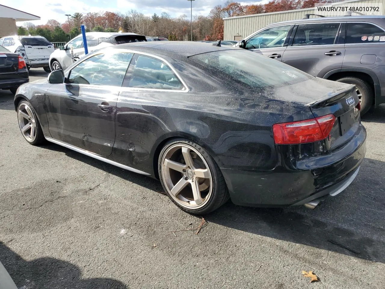 2008 Audi S5 Quattro VIN: WAURV78T48A010792 Lot: 78382224