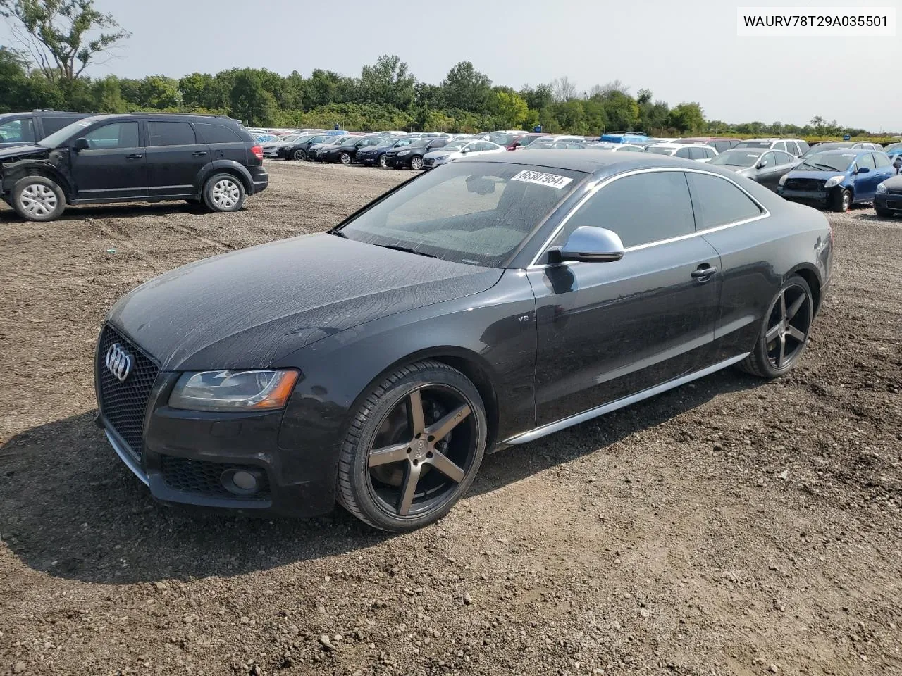 WAURV78T29A035501 2009 Audi S5 Quattro