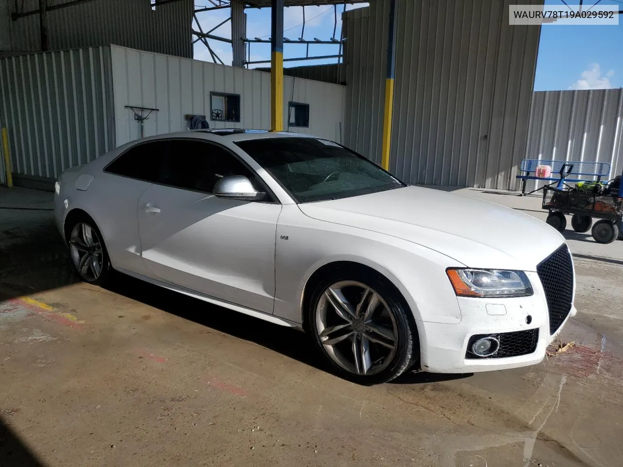 2009 Audi S5 Quattro VIN: WAURV78T19A029592 Lot: 69682384