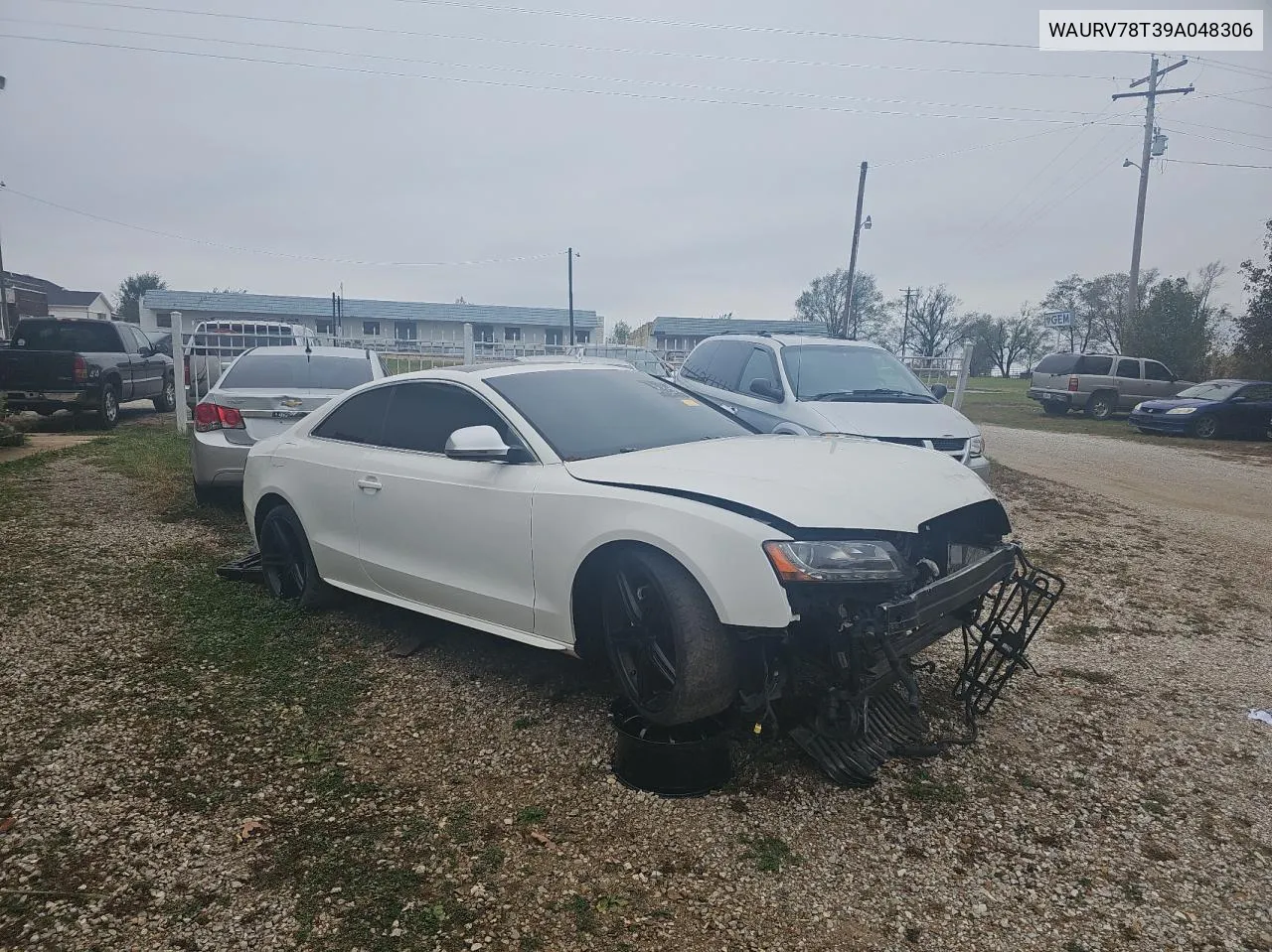 2009 Audi S5 Quattro VIN: WAURV78T39A048306 Lot: 80370284