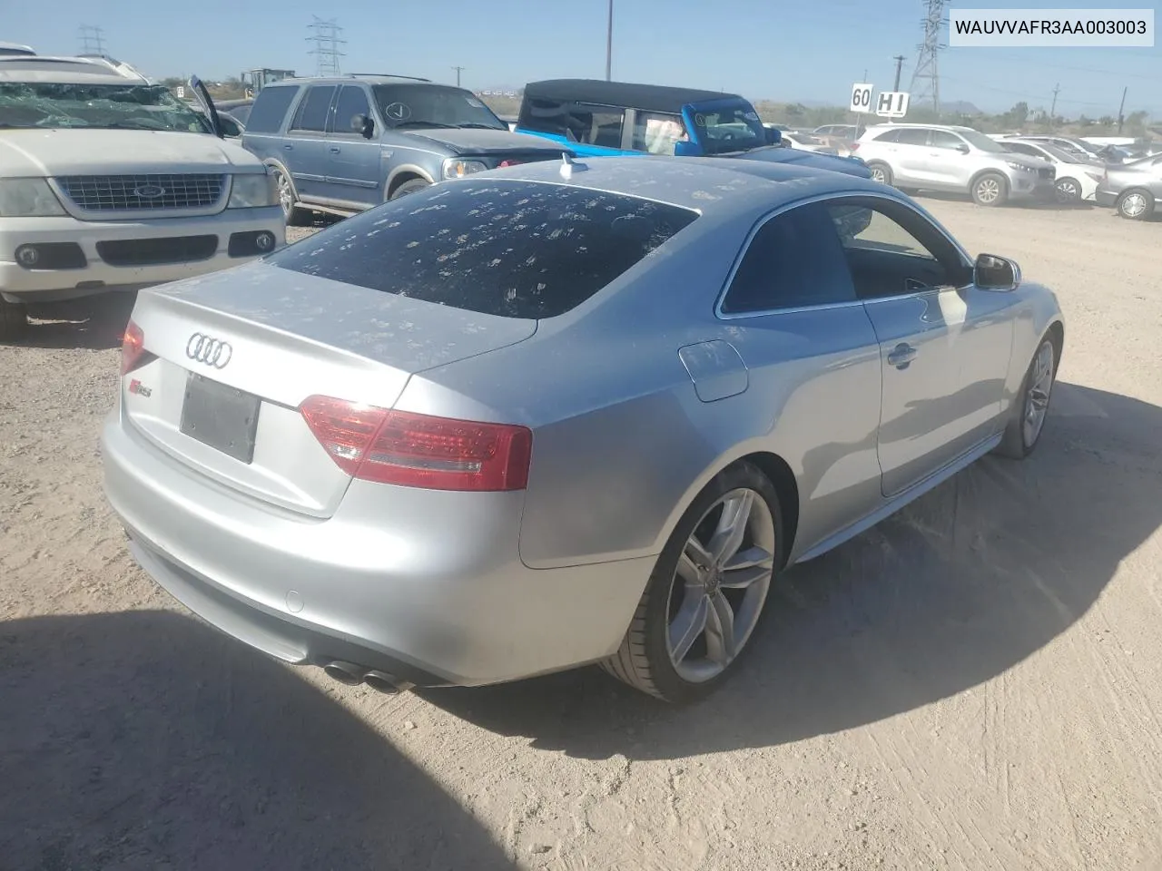 2010 Audi S5 Prestige VIN: WAUVVAFR3AA003003 Lot: 72974604