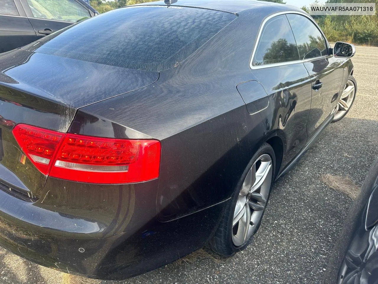 WAUVVAFR5AA071318 2010 Audi S5 Prestige