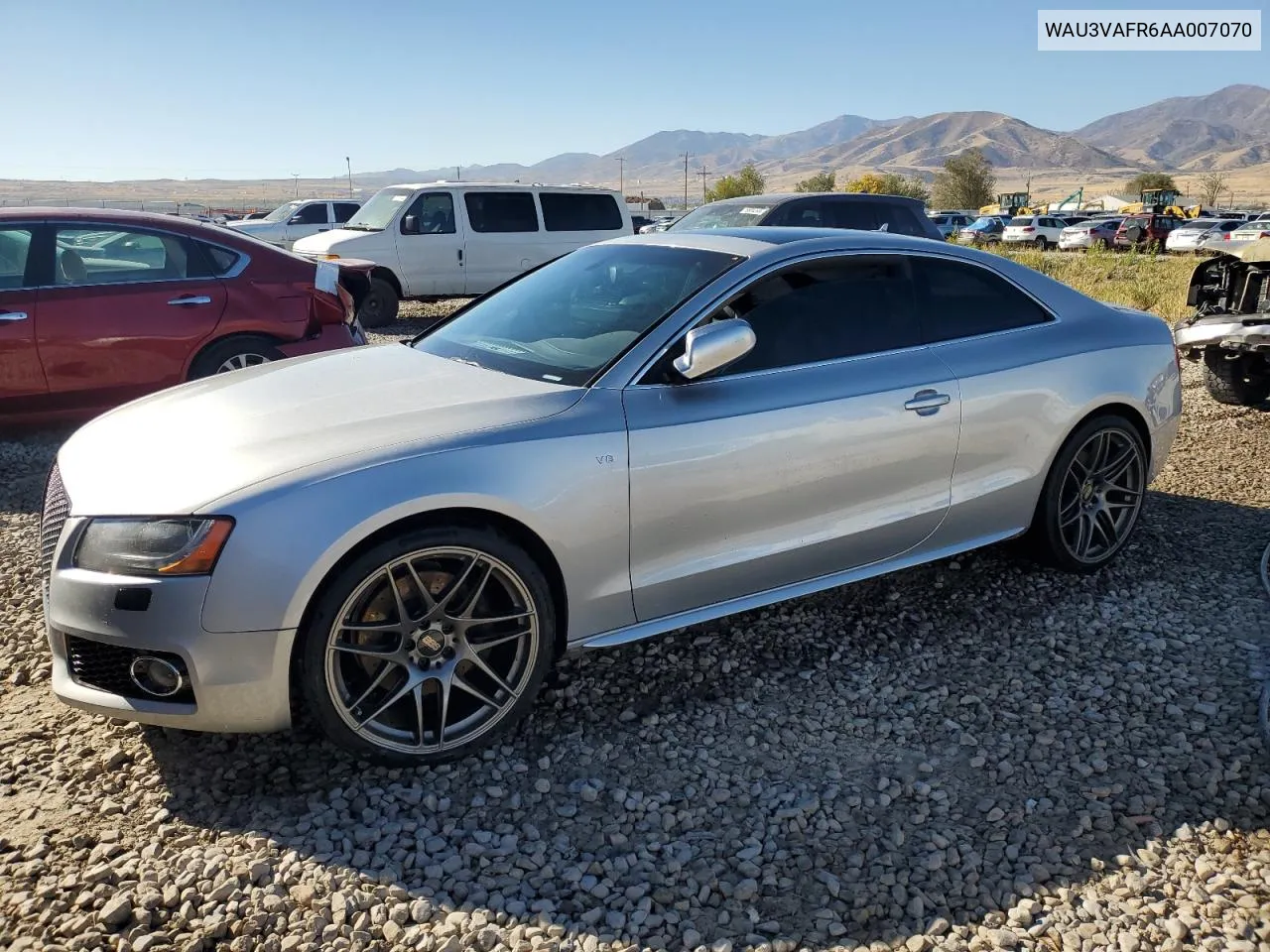 2010 Audi S5 Prestige VIN: WAU3VAFR6AA007070 Lot: 76421094