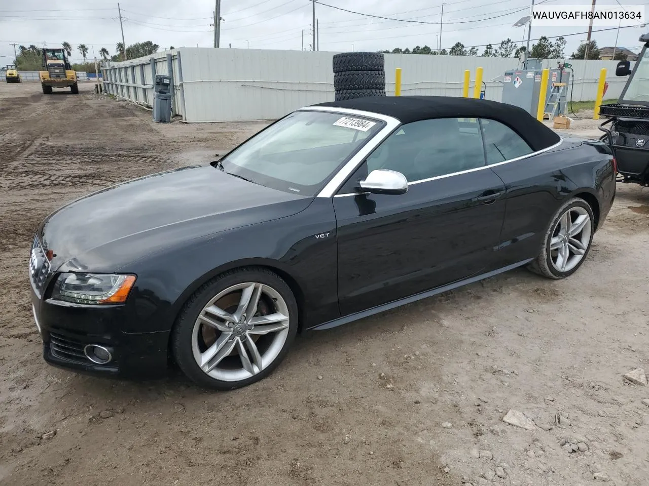 2010 Audi S5 Prestige VIN: WAUVGAFH8AN013634 Lot: 77213984