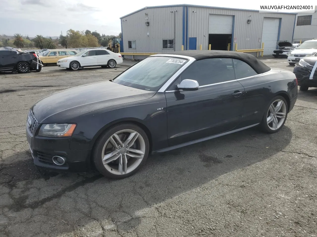 2010 Audi S5 Prestige VIN: WAUVGAFH2AN024001 Lot: 77838254