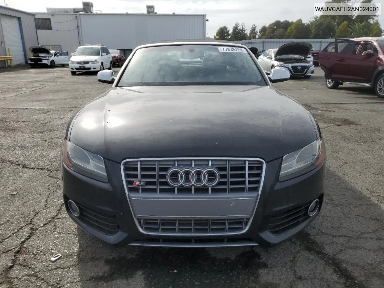 2010 Audi S5 Prestige VIN: WAUVGAFH2AN024001 Lot: 77838254